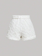 MOD Jacquard Belted Shorts